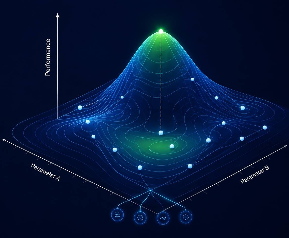 AI-guided multivariable manufacturing optimisation