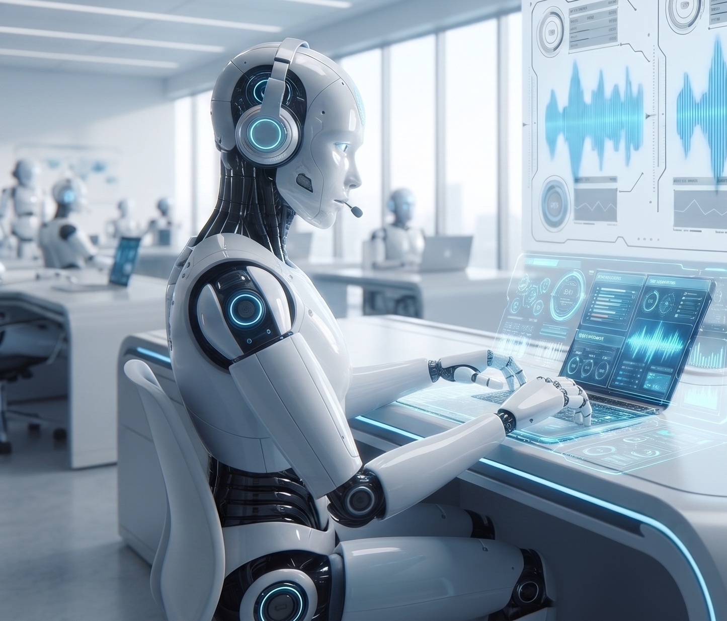 AI-assisted smart call centre
